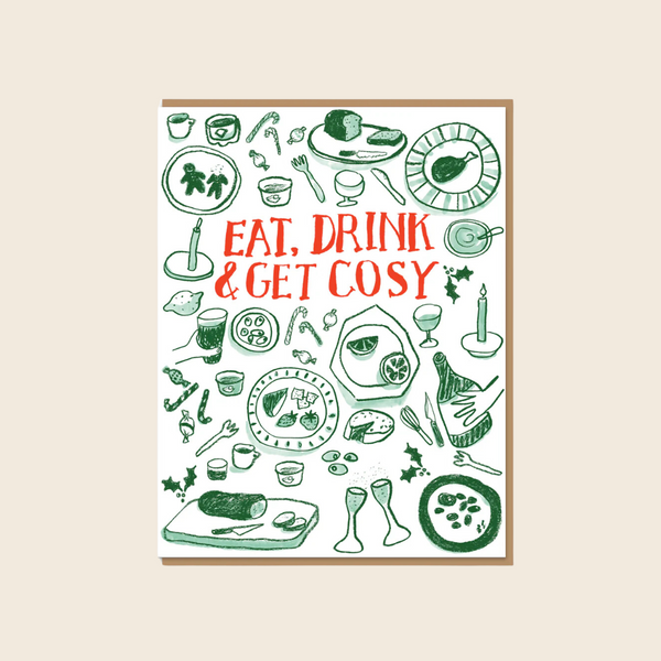 Eat, Drink and Get Cosy Box Set | 8 Cards