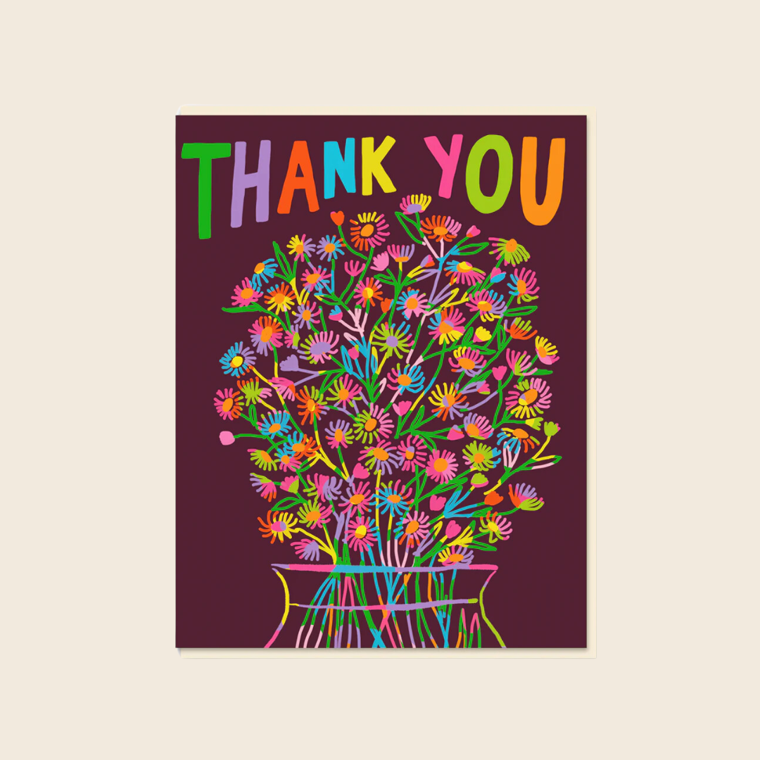 Thank You Flowers Card