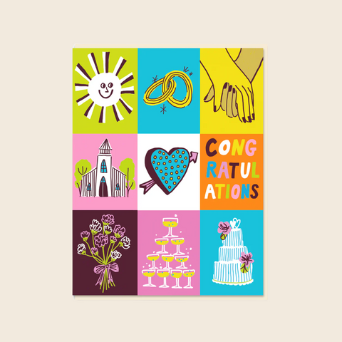 Wedding Bingo Card