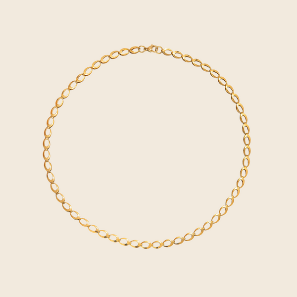 Gold Ara Chain Necklace