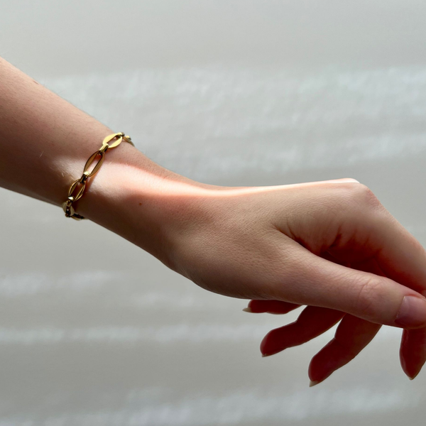 Link Chain Bracelet | Gold