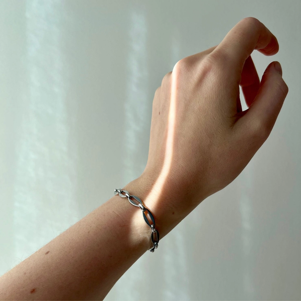 Link Chain Bracelet | Silver