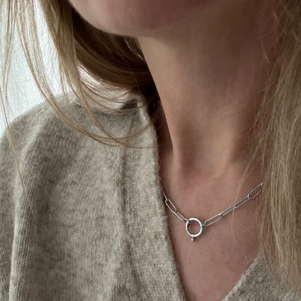 Brooke Chain Necklace | Silver