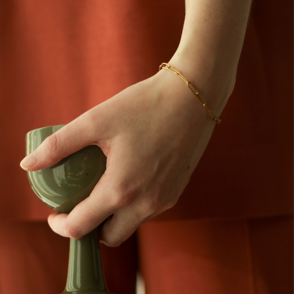 Cable Chain Bracelet | Gold