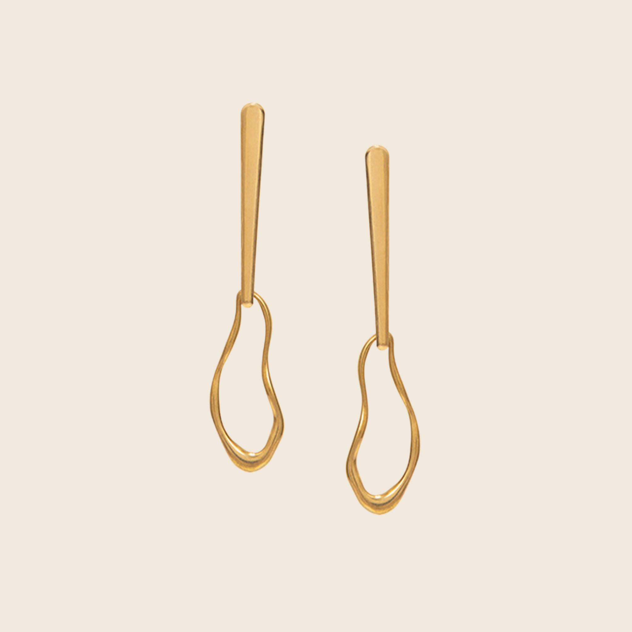 Terra Earrings | Gold