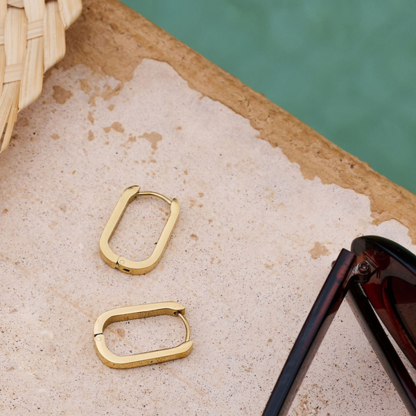 Maeve Hoops | Gold
