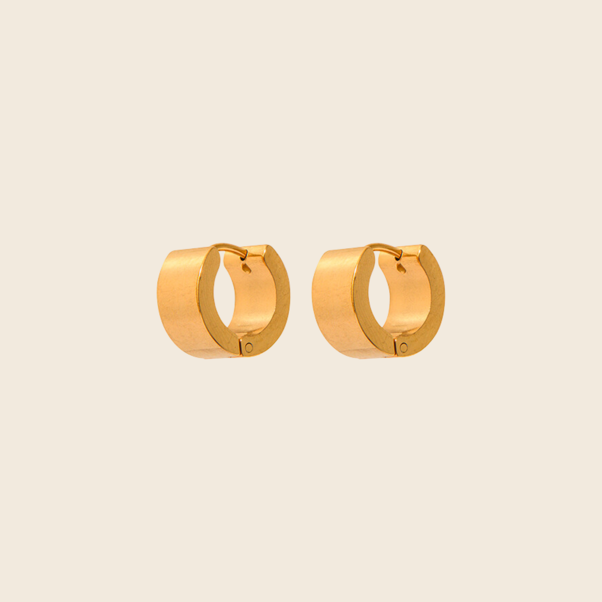 A Weathered Penny Gold Vera Hoops