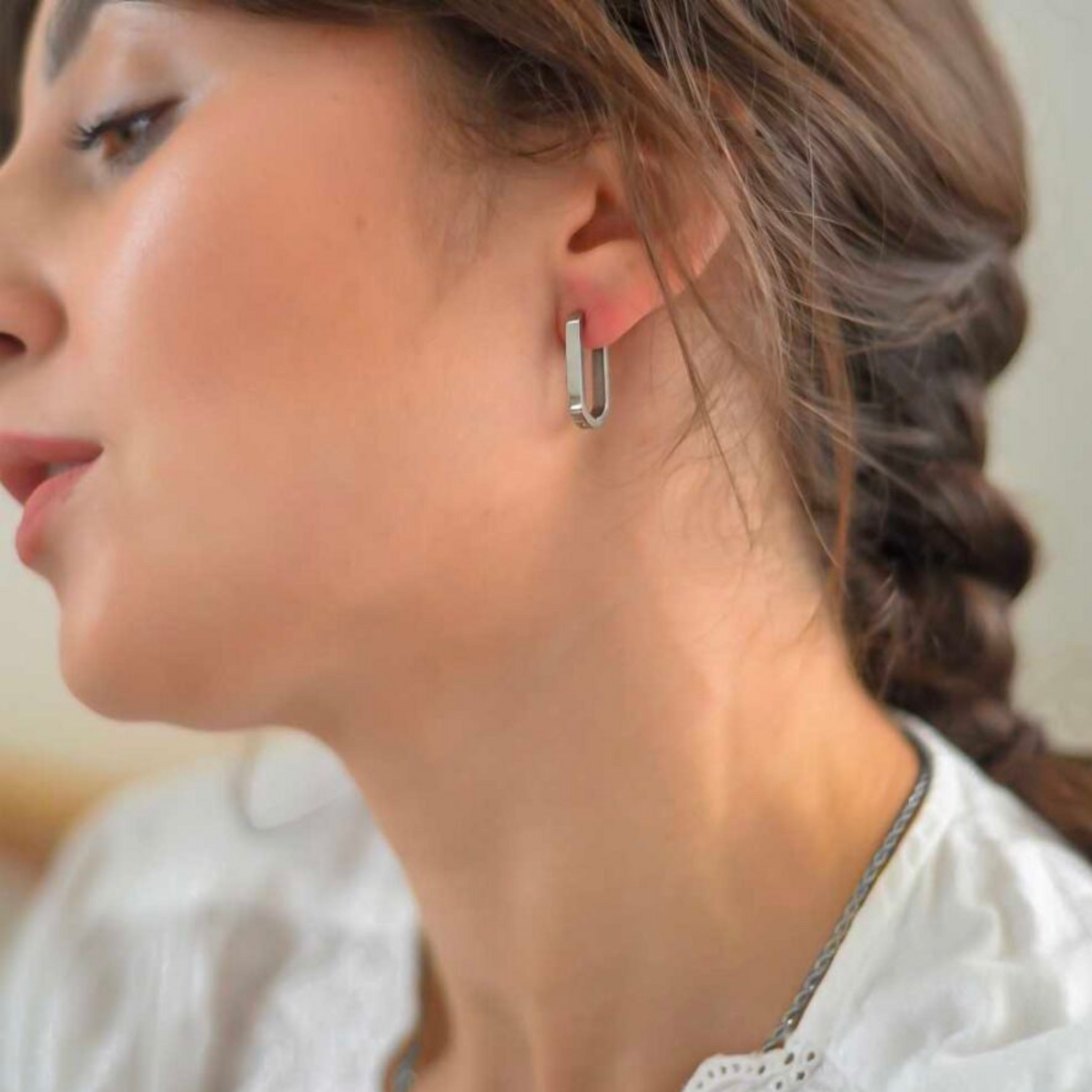 Maeve Hoops | Silver