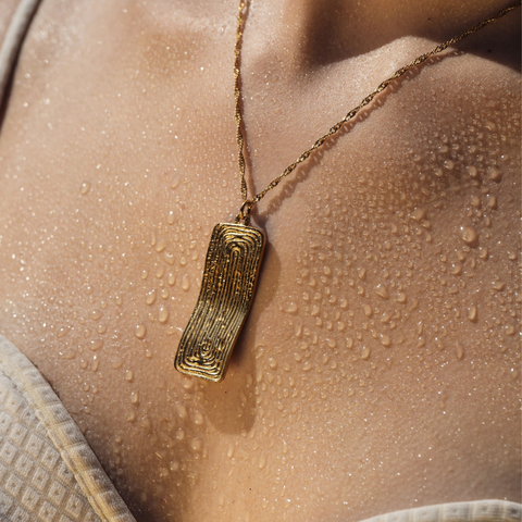Palma Necklace | Gold