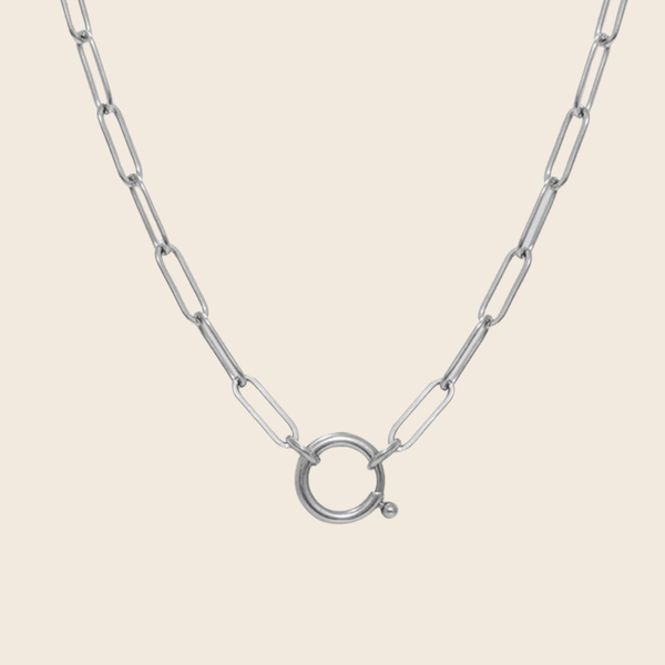 Brooke Chain Necklace | Silver