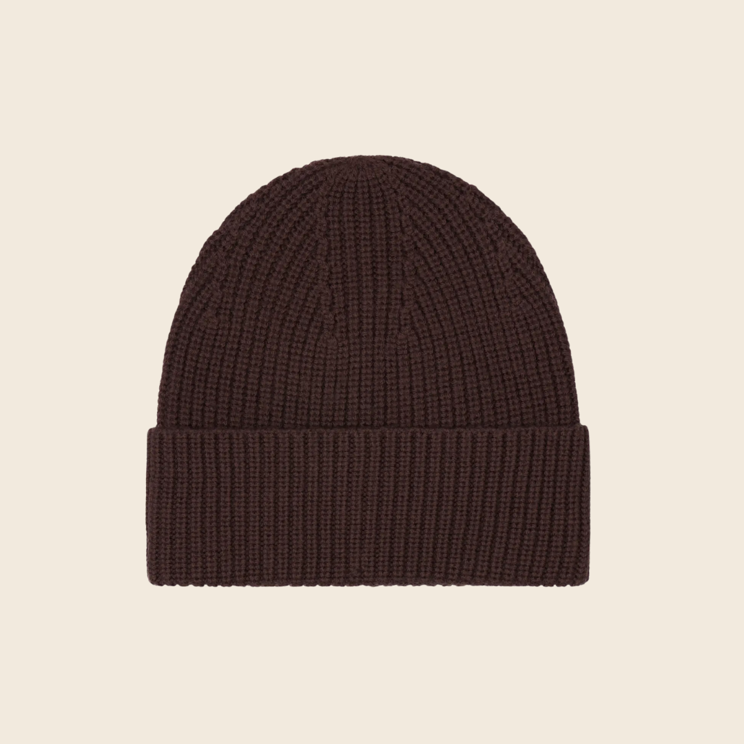 The Merino Wool Beanie | Dark Earth