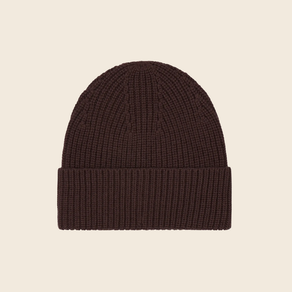 The Merino Wool Beanie | Dark Earth