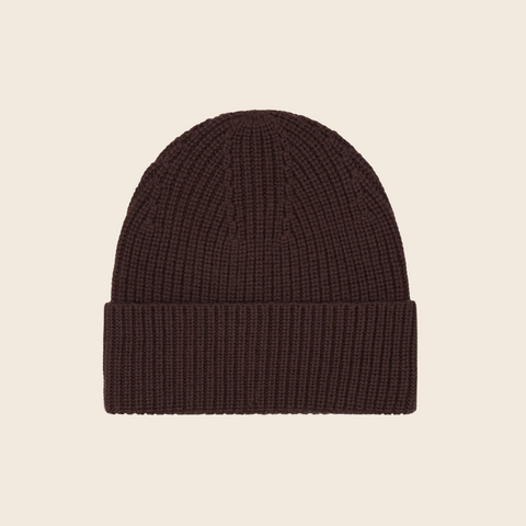 The Merino Wool Beanie | Dark Earth