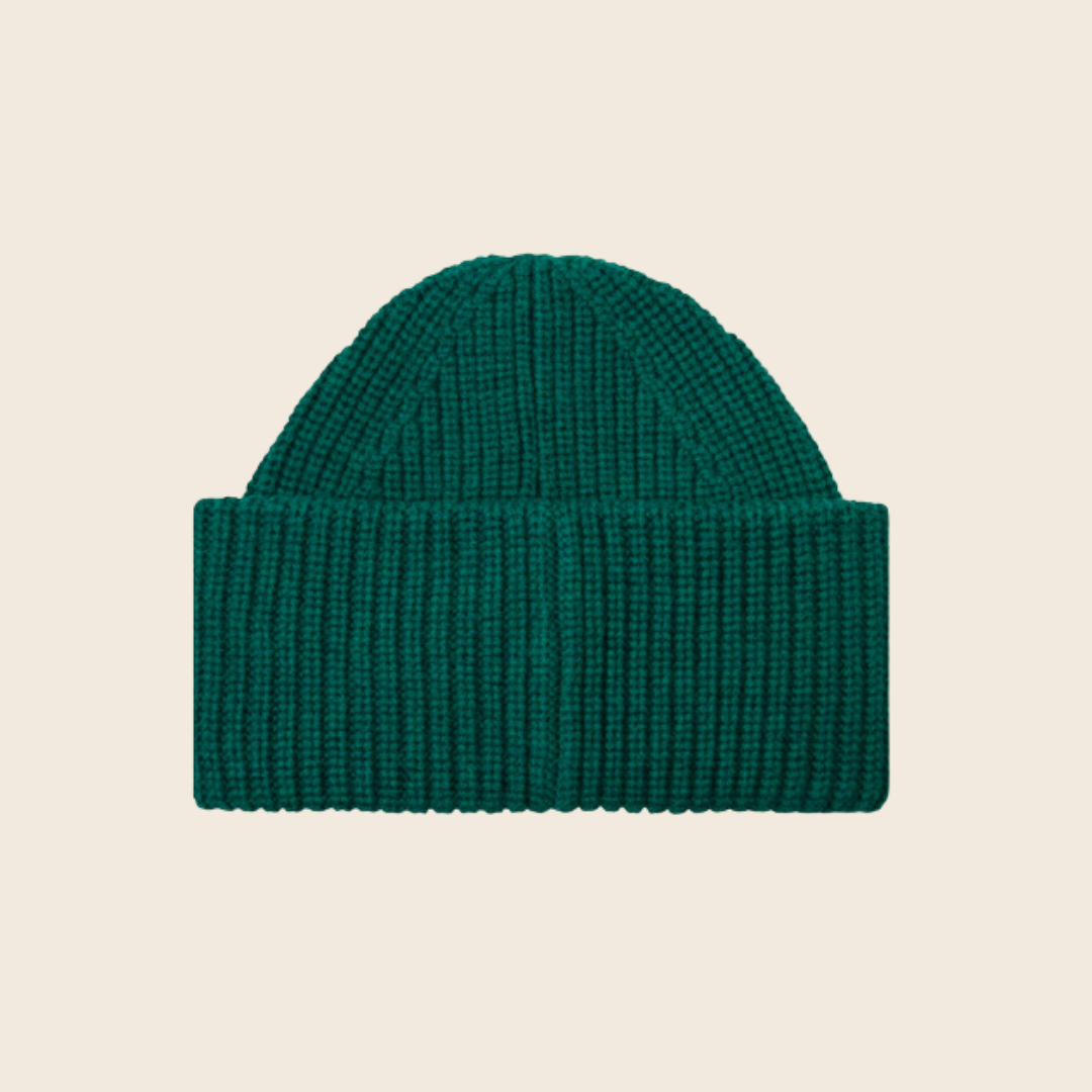 The Merino Wool Beanie | Green