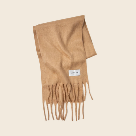 The Reykjavik Recycled Scarf | Beige