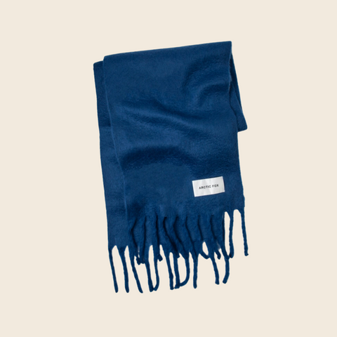 The Stockholm Recycled Scarf | Blue