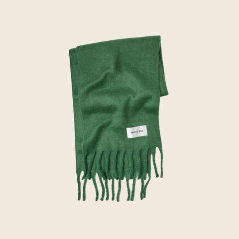 The Stockholm Recycled Scarf | Green