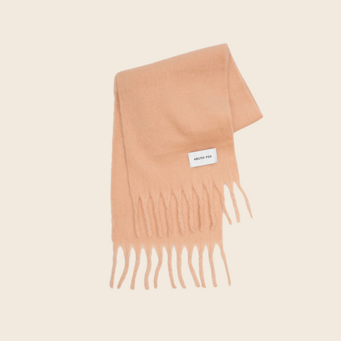 The Stockholm Recycled Scarf | Pink Clay