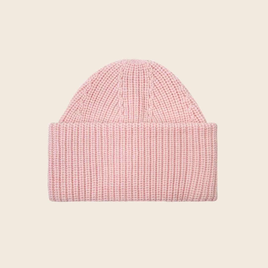 The Merino Wool Beanie | Light Pink