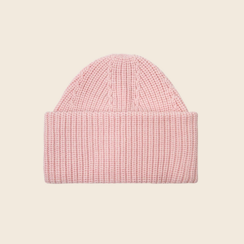 The Merino Wool Beanie | Light Pink