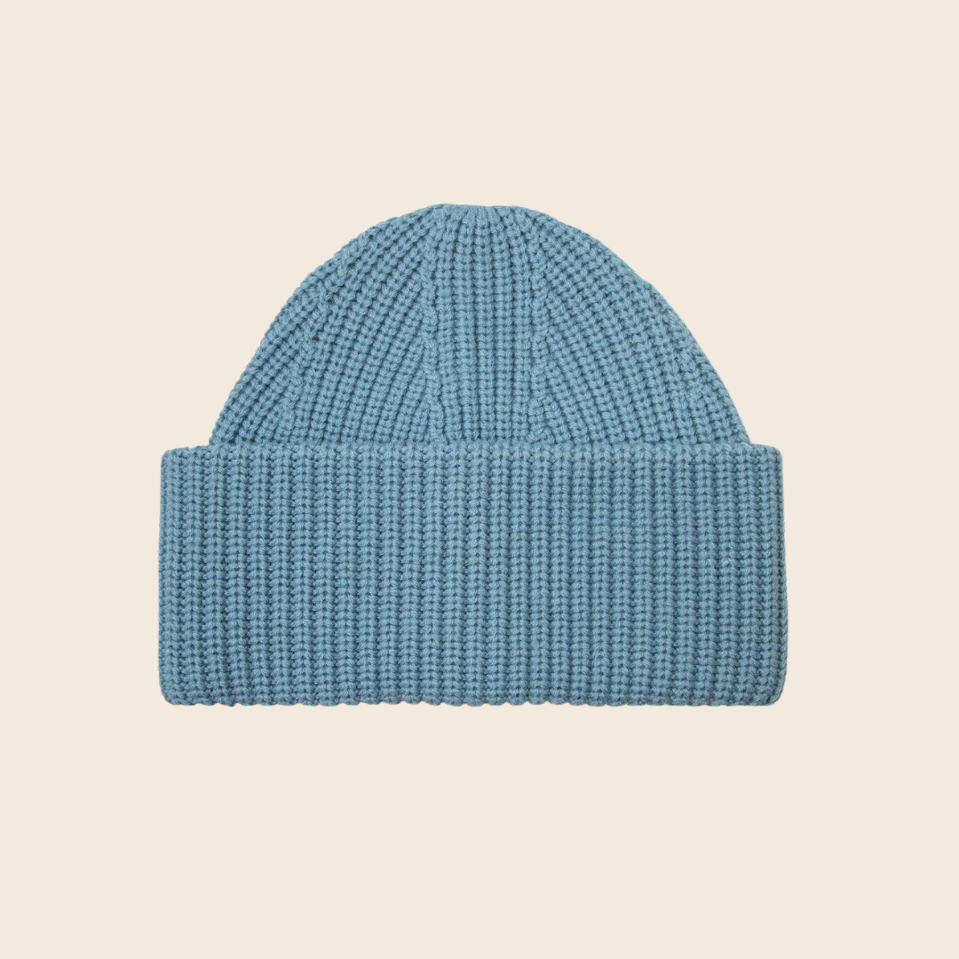 The Merino Wool Beanie | Light Blue