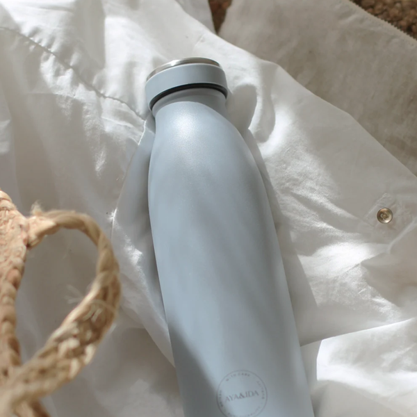 Large Stainless Steel Drinking Bottle | Powder Blue