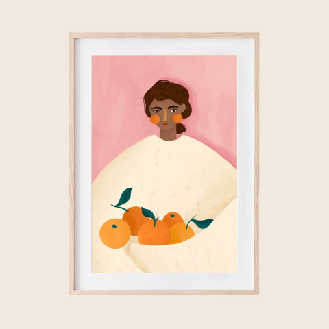 The Woman With The Oranges Print | A3