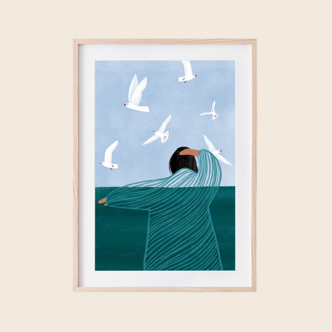 Seaside Print | A3