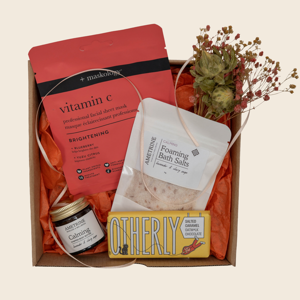 The Calm Flower Topped Gift Box