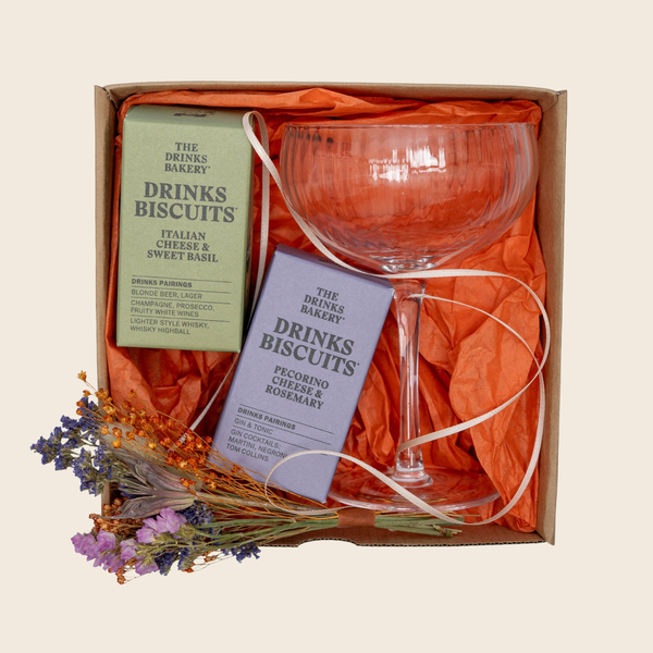 The Cheers Flower Topped Gift Box