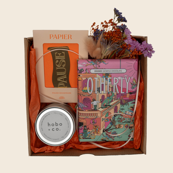 The Pause Flower Topped Gift Box