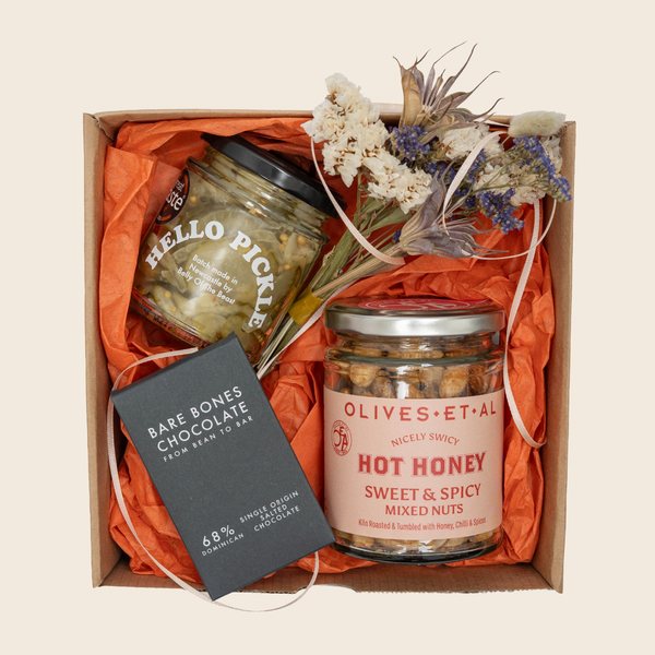 The Tasty Flower Topped Gift Box
