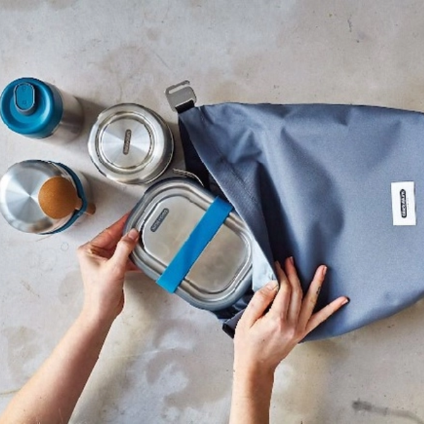 Recycled Insulated Lunch Bag | Slate Grey