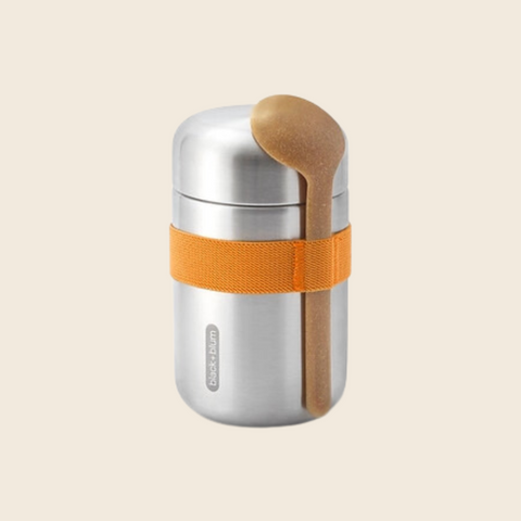 Stainless Steel Food Flask | Orange