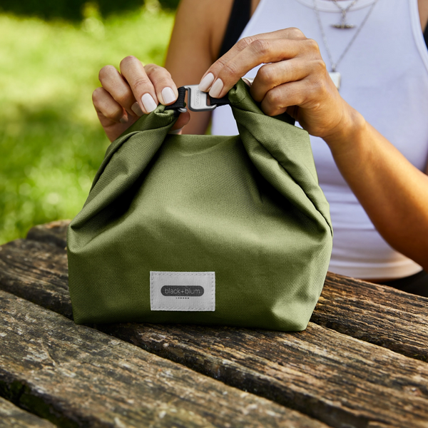 Recycled Insulated Lunch Bag | Moss Green