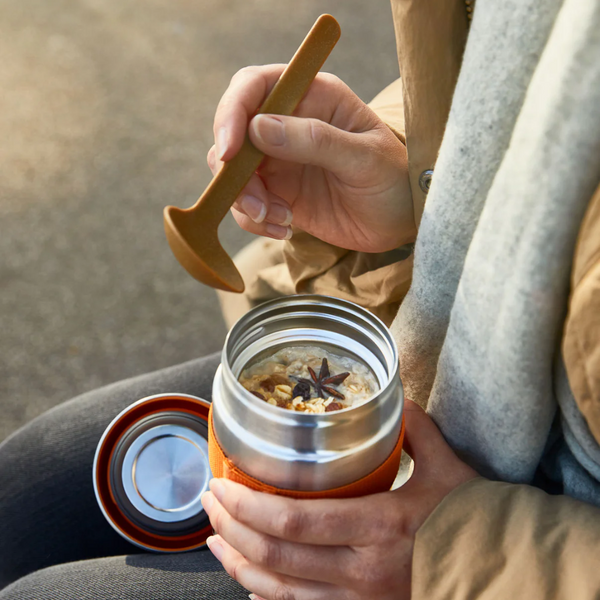 Stainless Steel Food Flask | Orange