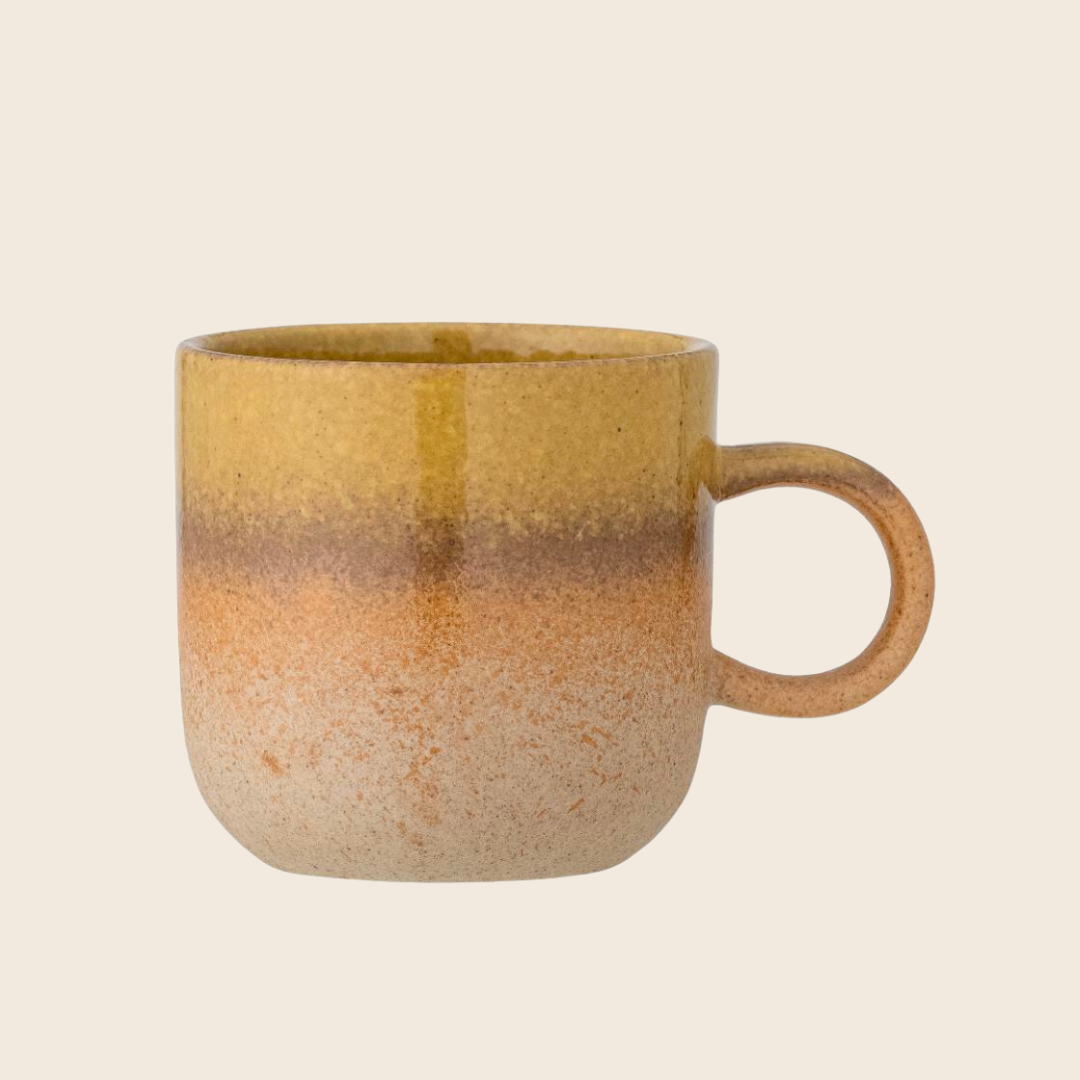 Bloomingville Aura Porcelain Mug | Natural Mix