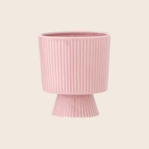 Ayleen Plinth Plant Pot | Rose Pink