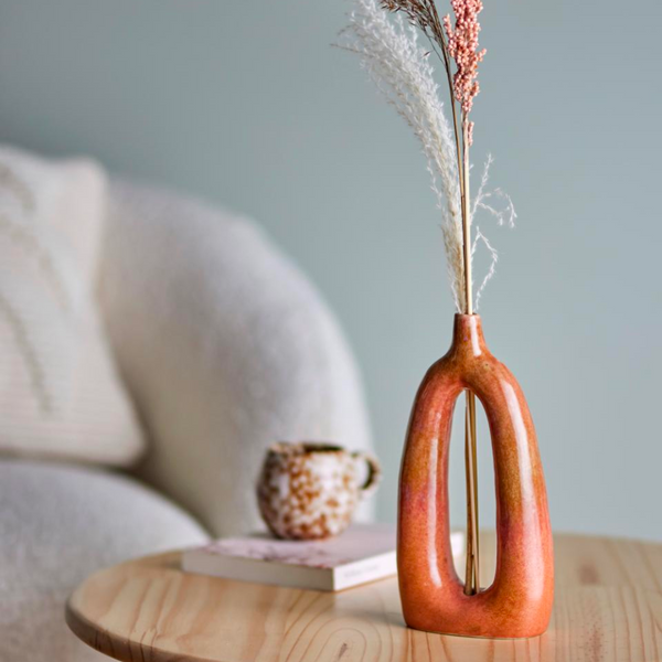 Baldrian Cut Out Vase | Orange Mix