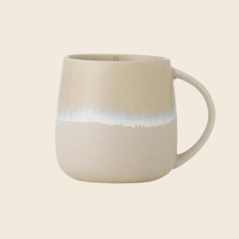 Cloe Stoneware Mug | Beige Mix