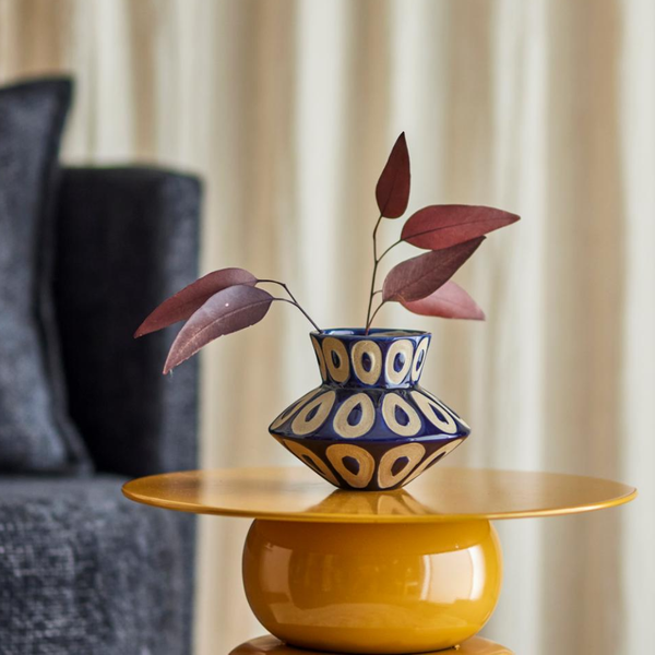 Kala Sculptural Vase | Blue