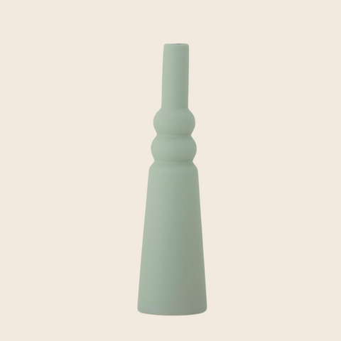Isolde Stoneware Vase | Green
