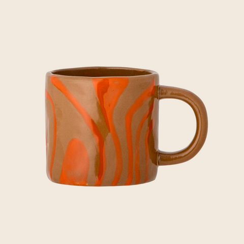 Bloomingville Ninka Stoneware Mug in Orange