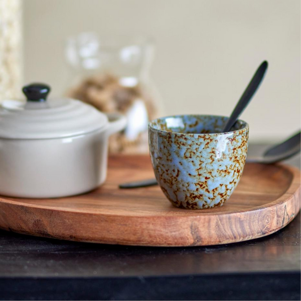 Paula Ceramic Cup | Blue Melange