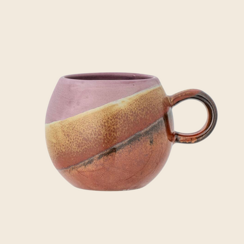 Paula Porcelain Mug | Purple Mix