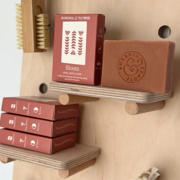 Bloom Soap Bar | Red Clay, Ylang Ylang, Lemongrass