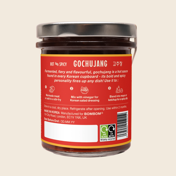 Bombom Gochujang Korean Chilli Paste