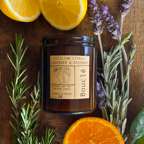 Sicilian Citrus, Lavender and Rosemary Candle