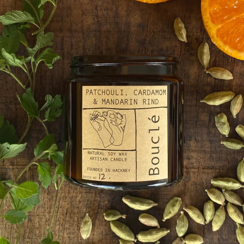 Patchouli, Cardamom and Mandarin Candle