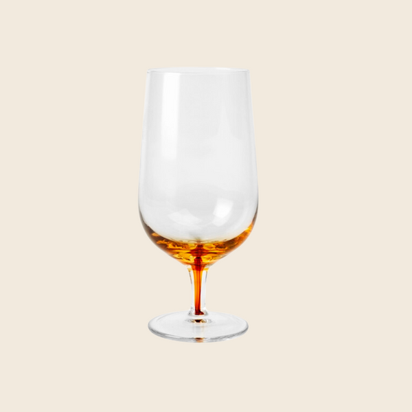 Amber Beer Glass by Broste Copenhagen